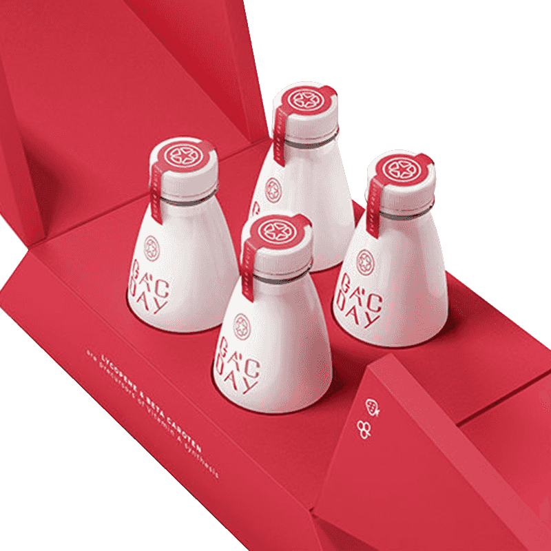 Golfkartonnen melkverpakkingsdozen