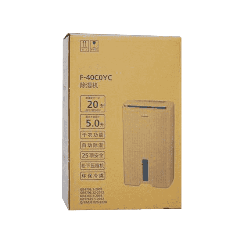 Luchtontvochtiger Golfkartonverpakkingen