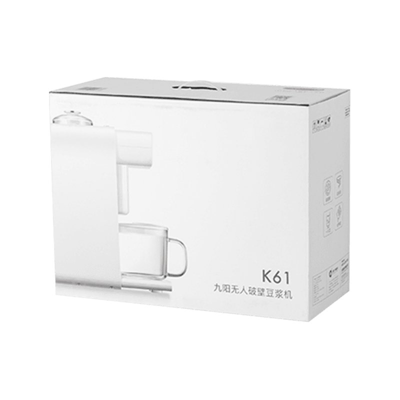 Gegolfde sojamelkmaker-verpakkingsdozen