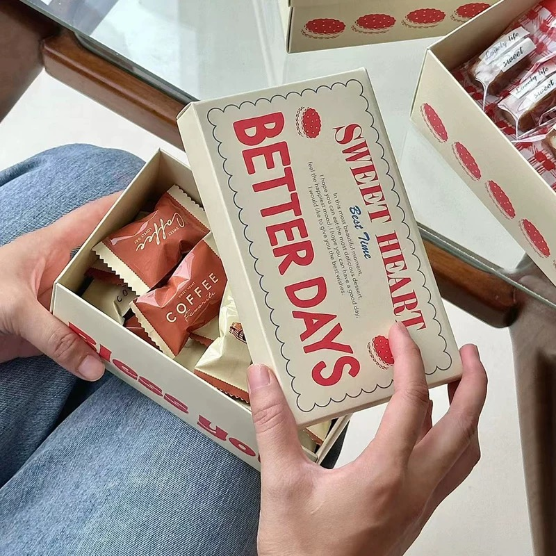 Golfkartonnen koekjesverpakkingsdozen