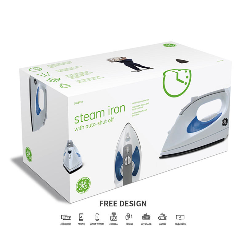 Elektrische ijzeren golfkartonnen verpakkingsdozen