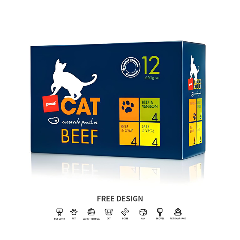 Golfkartonnen gereedschapsdozen voor huisdieren