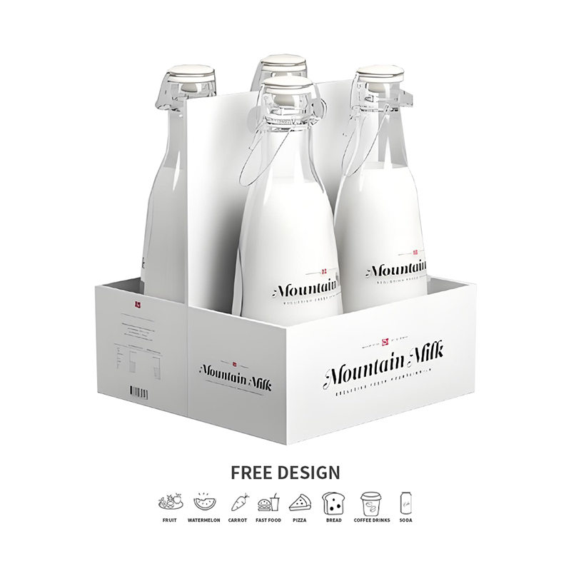Golfkartonnen melkverpakkingsdozen