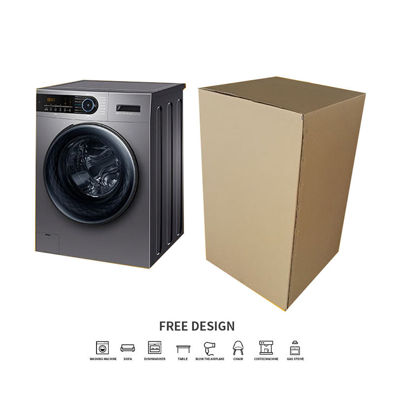 Golfkartonverpakkingen voor wasmachines