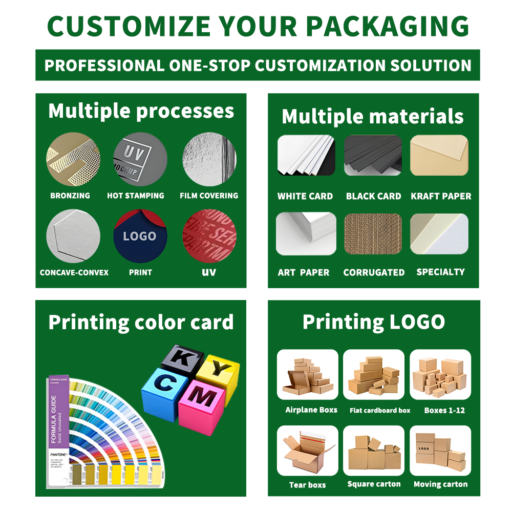 Golfkartonnen fruitverpakkingsdozen