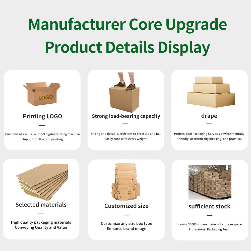 Golfkartonnen fruitverpakkingsdozen